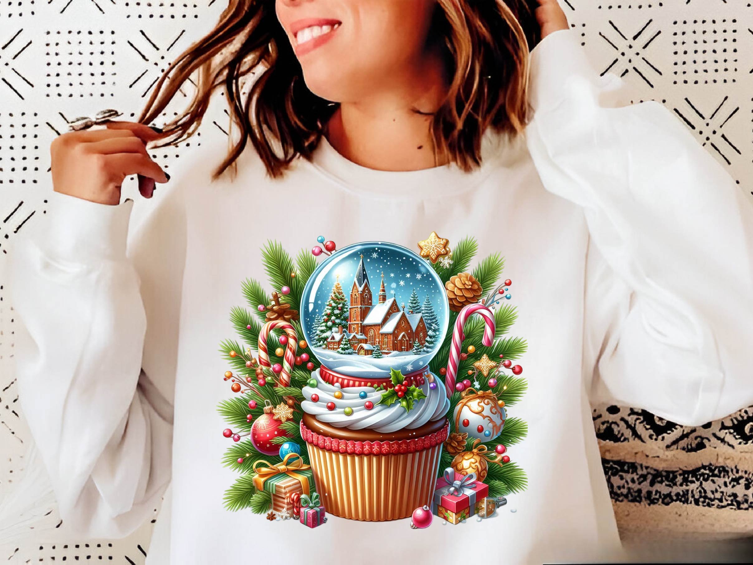 Christmas Cupcake Clipart Bundle 1 - CraftNest - Digital Crafting and Art