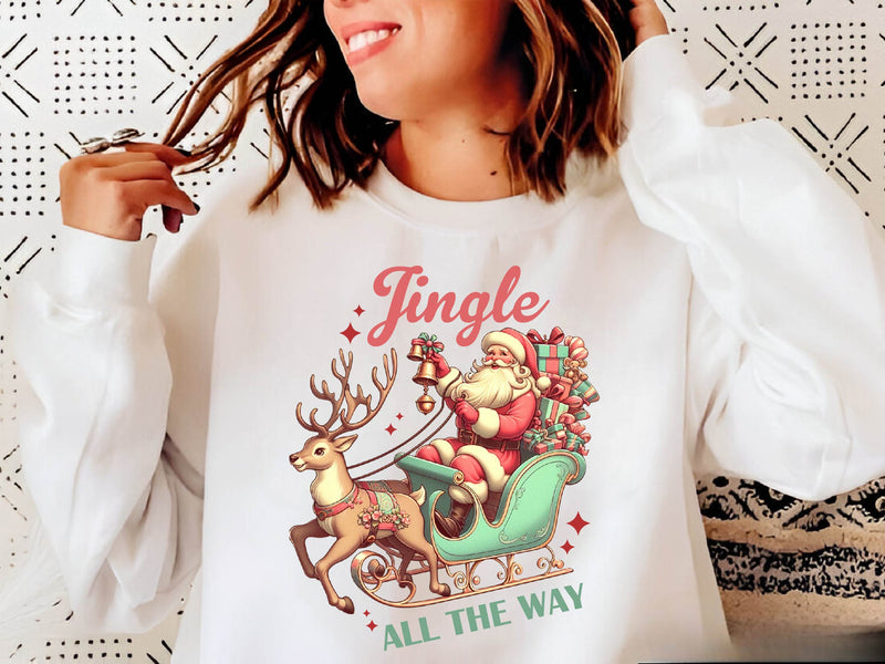 Vintage Christmas Jingle Clipart Bundle - CraftNest - Digital Crafting and Art