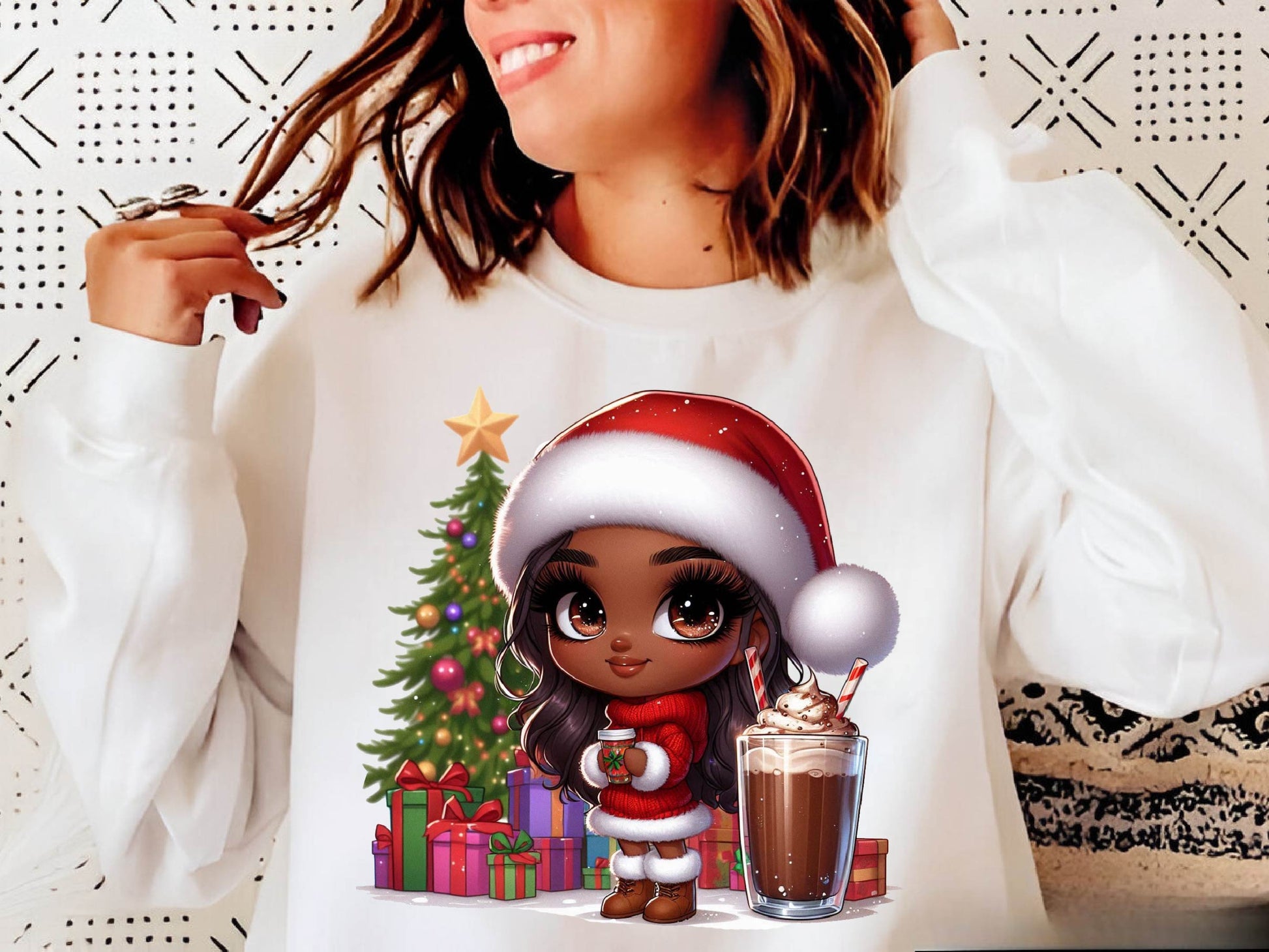 Christmas Christmas Black Girl Clipart Bundle 1 - CraftNest - Digital Crafting and Art