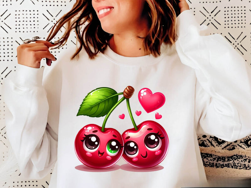 Cute Cherry Clipart Bundle - CraftNest - Digital Crafting and Art