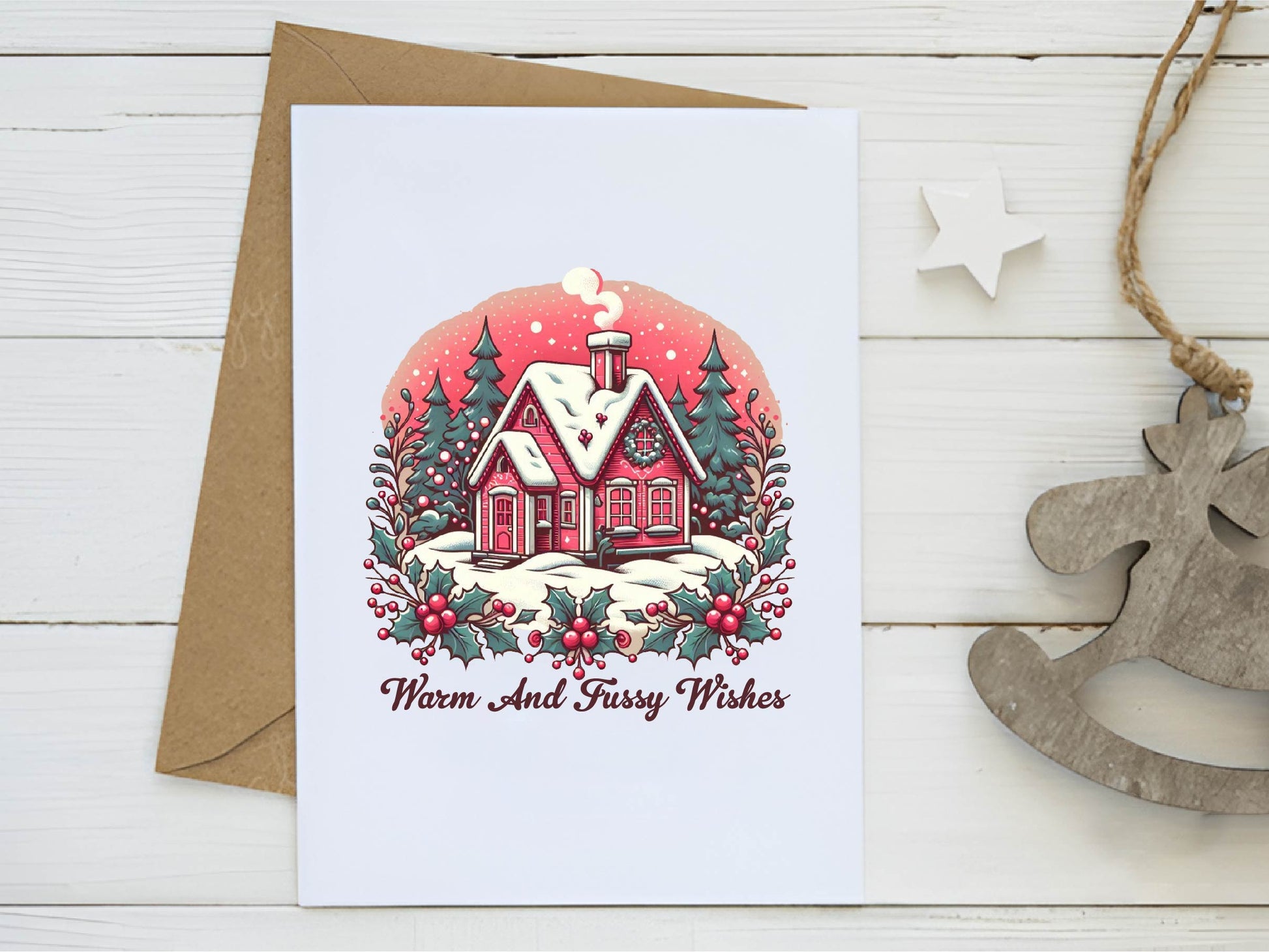 Warm And Fuzzy Wishes Merry Christmas Clipart Bundle - CraftNest - Digital Crafting and Art