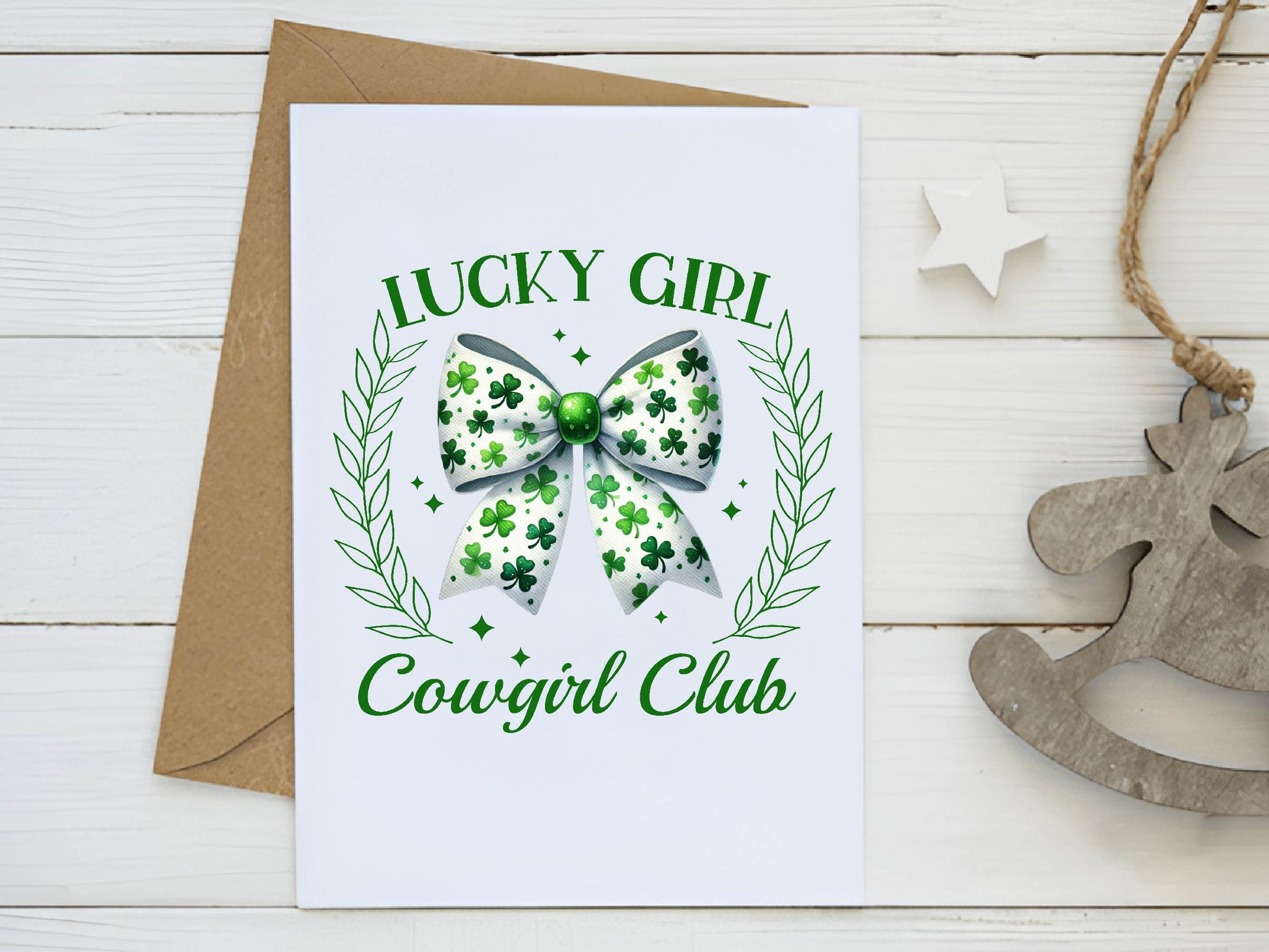 St Patricks Day Coquette Lucky Girl Clipart Bundle - CraftNest - Digital Crafting and Art