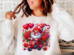 Rose Valentines Gnomes Clipart Bundle - CraftNest - Digital Crafting and Art