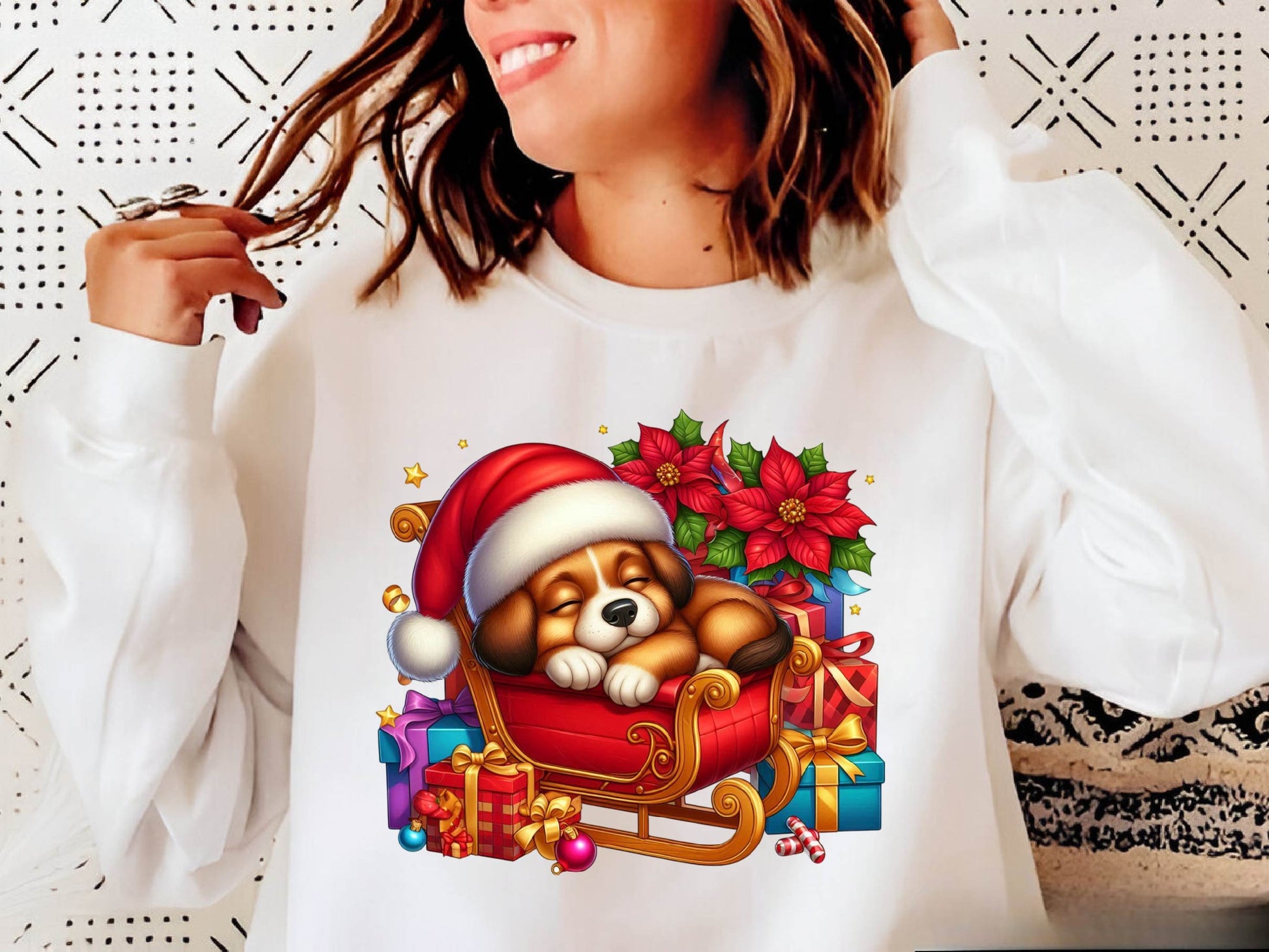 Cute Christmas Dog Clipart Bundle - CraftNest - Digital Crafting and Art