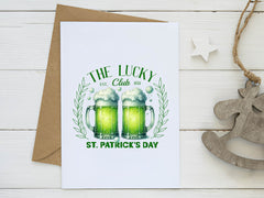 St Patricks Day Vintage Lucky Club Clipart Bundle - CraftNest - Digital Crafting and Art