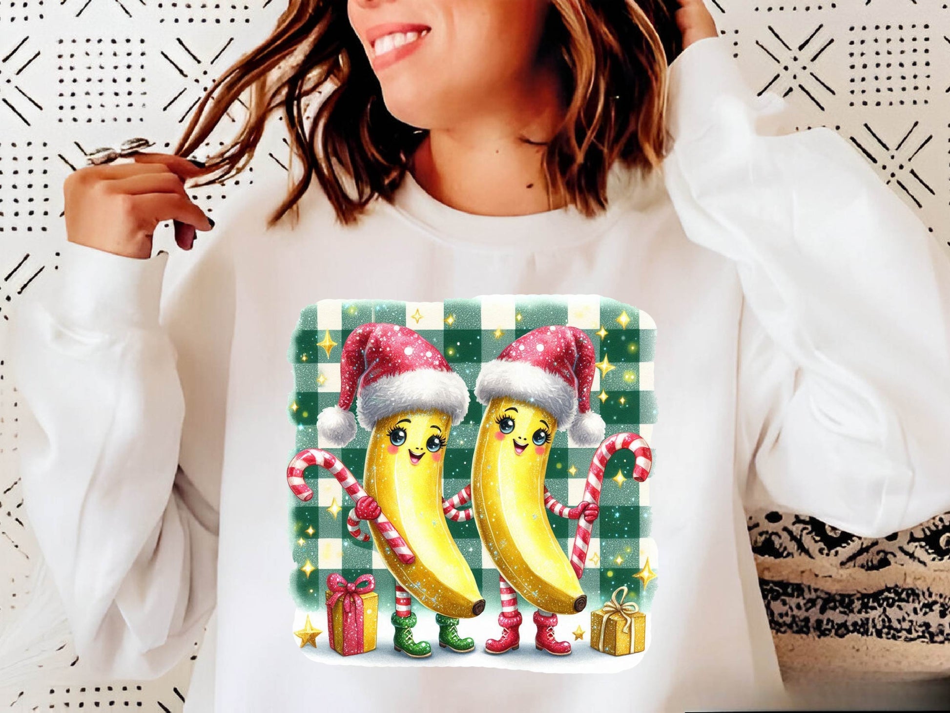 Bananas Christmas Merry Christmas Clipart Bundle 1 - CraftNest - Digital Crafting and Art