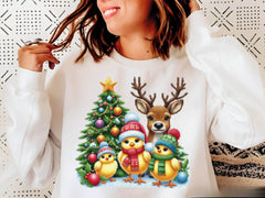 Christmas Chicken Embroidered Clipart Bundle 3 - CraftNest - Digital Crafting and Art