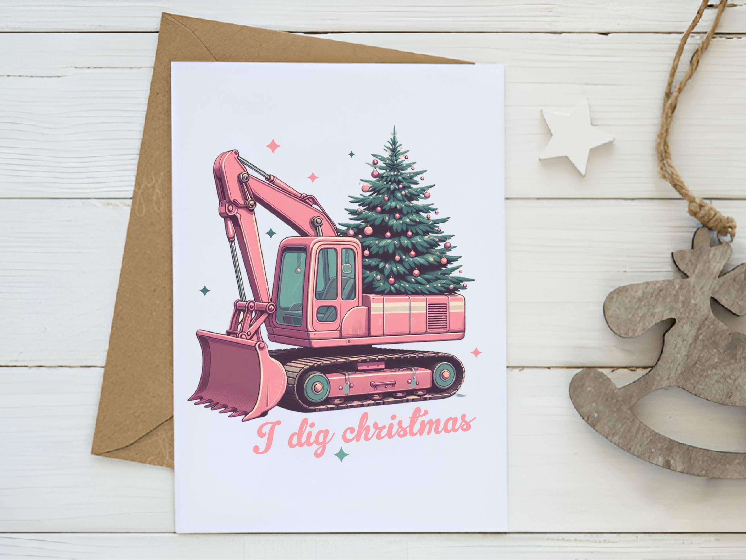 I Dig Christmas Merry Christmas Clipart Bundle - CraftNest - Digital Crafting and Art