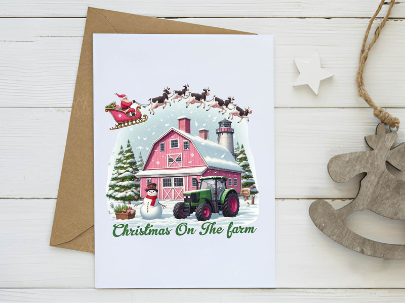 Christmas On The Farm Merry Christmas Clipart Bundle - CraftNest - Digital Crafting and Art