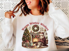 Vintage Christmas Winter Clipart Bundle - CraftNest - Digital Crafting and Art