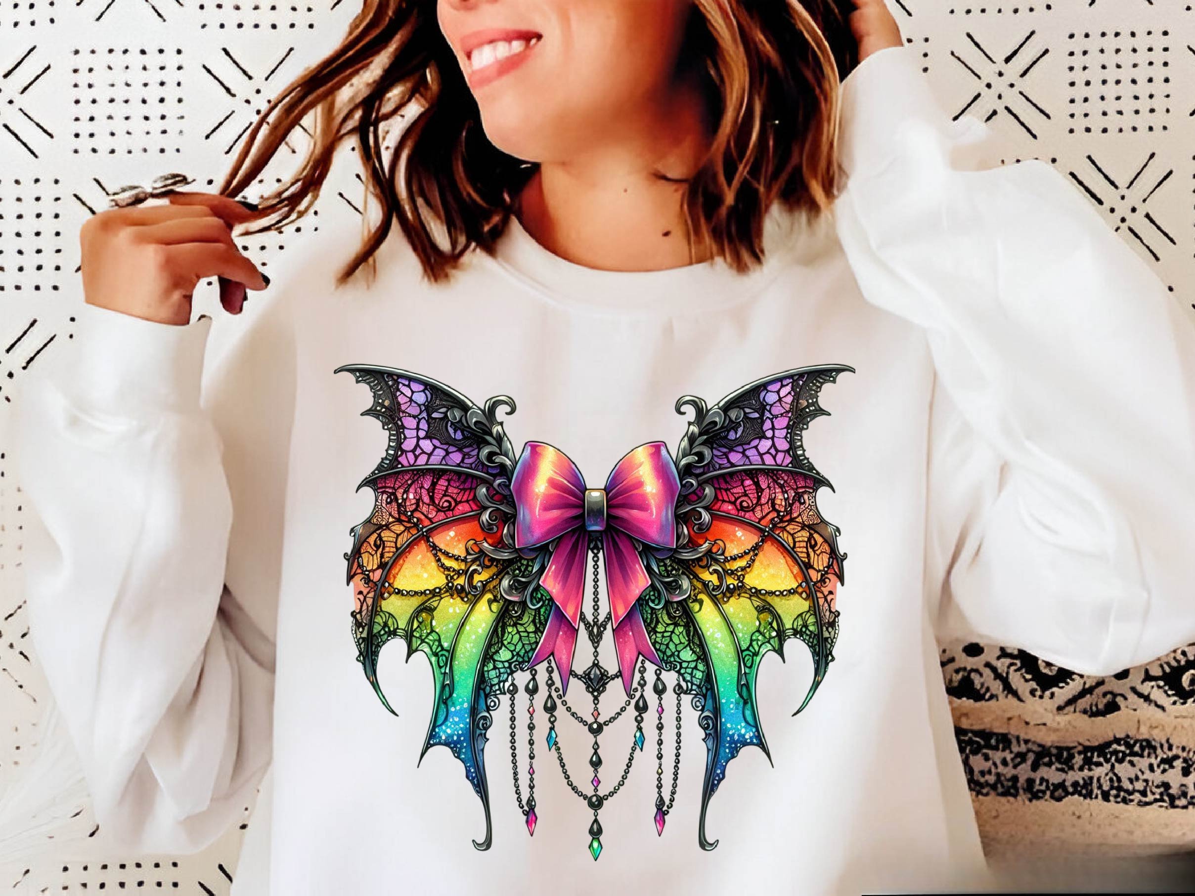 Halloween Gothic Coquette Bow Clipart Bundle - CraftNest - Digital Crafting and Art