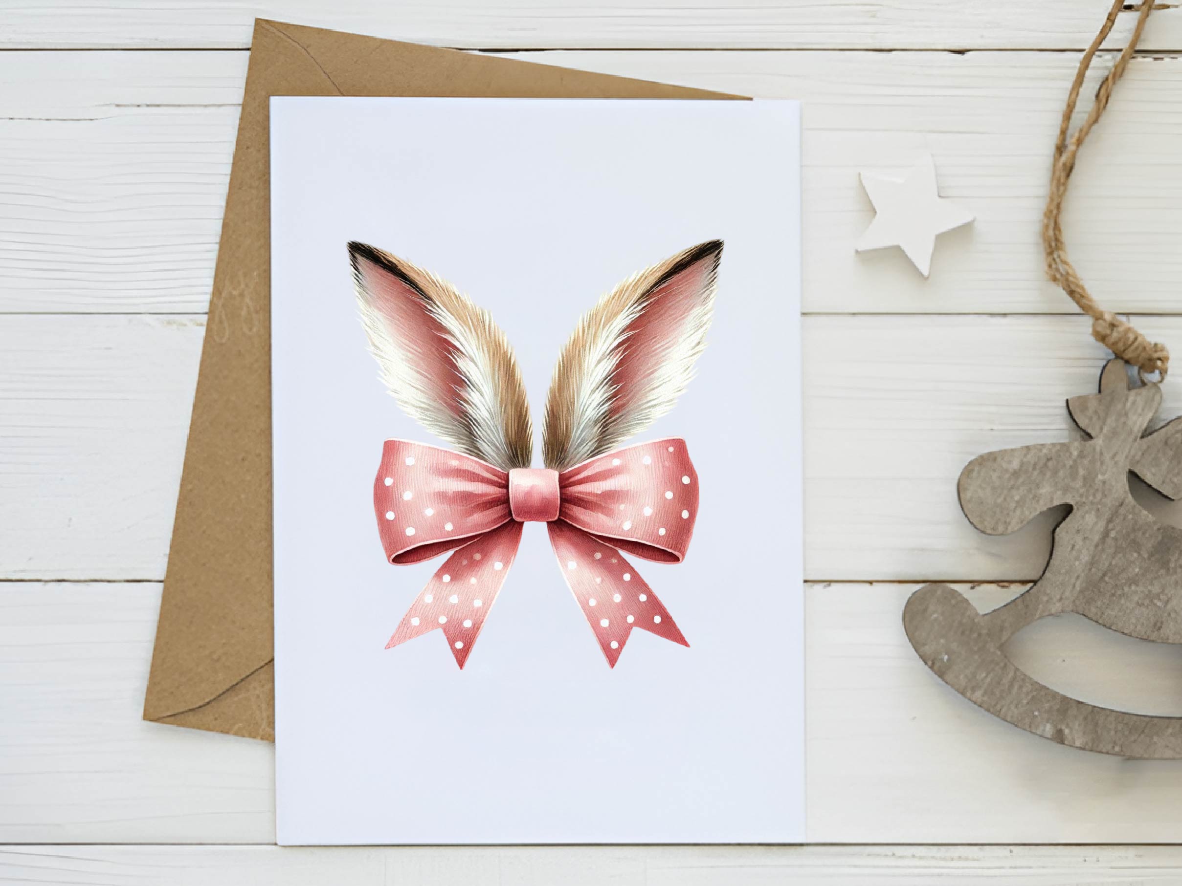 Coquette Bunny Easter Bunny Clipart Bundle - CraftNest - Digital Crafting and Art