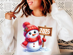 New Year Snowman Clipart Bundle - CraftNest - Digital Crafting and Art