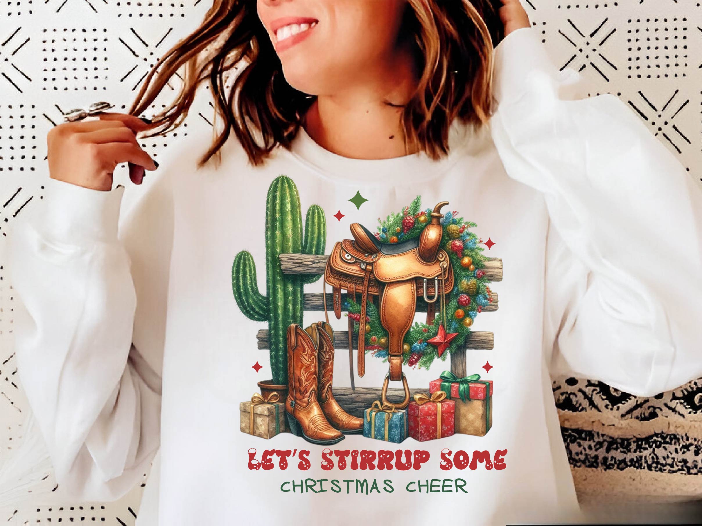 Let's Stirrup Some Christmas Cheer Clipart Bundle - CraftNest - Digital Crafting and Art