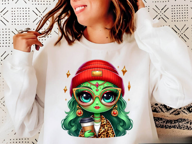 Christmas Girl Cute Boujee Clipart Bundle 1 - CraftNest - Digital Crafting and Art