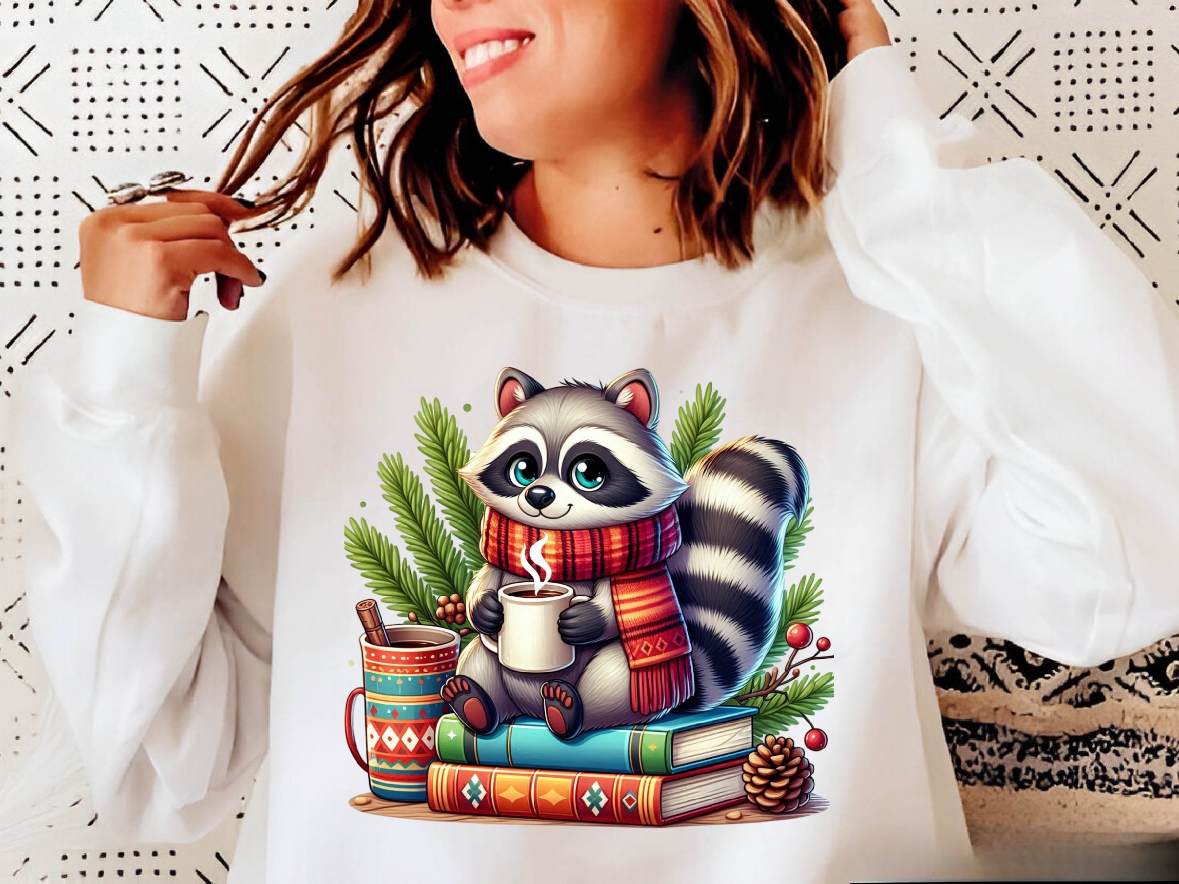 Woodland Christmas Animal Clipart Bundle - CraftNest - Digital Crafting and Art