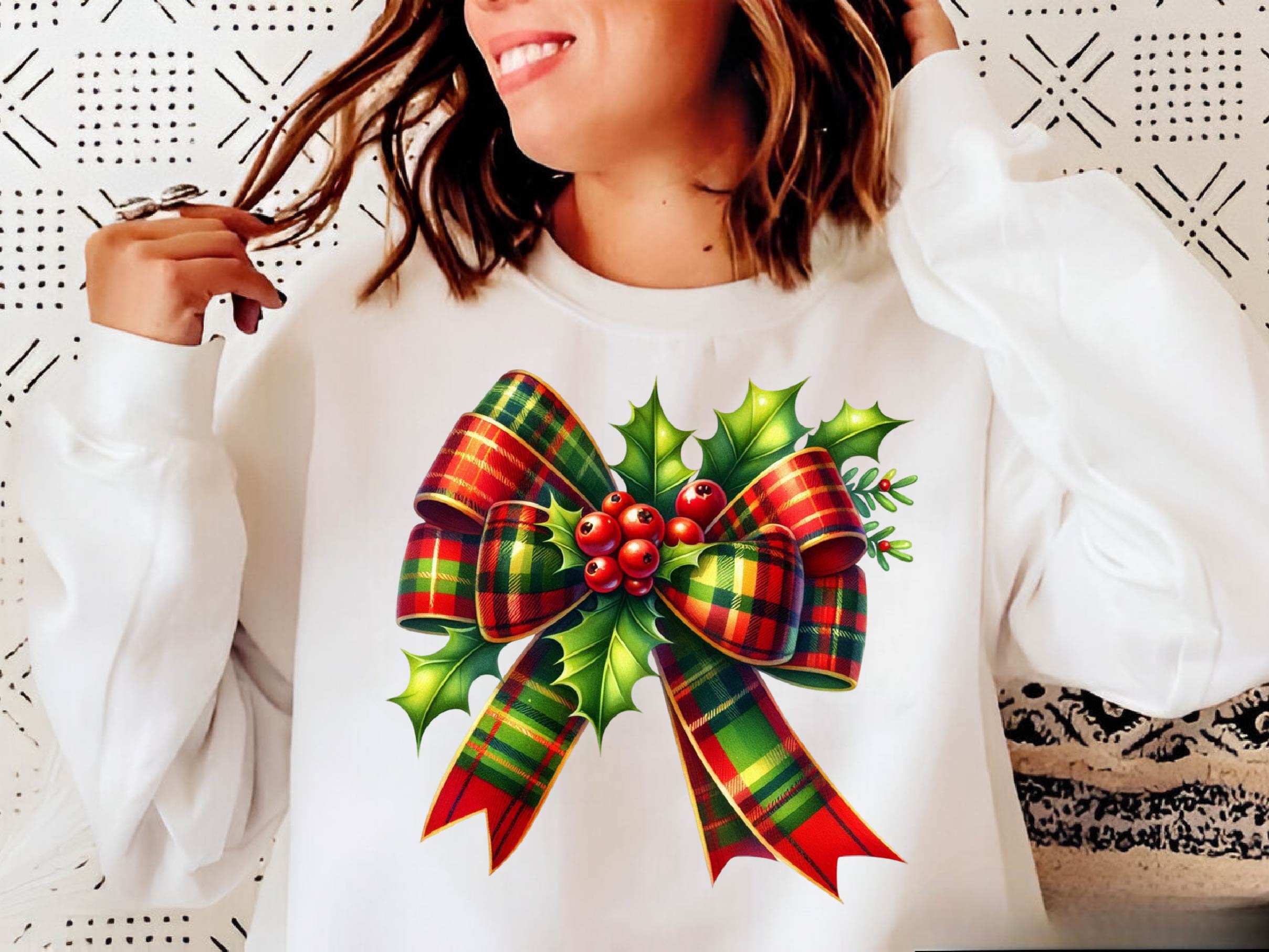 Christmas Coquette Bow Ribbon Girly Clipart Bundle 1 - CraftNest - Digital Crafting and Art