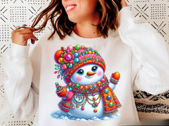 Snowman Christmas Clipart Bundle - CraftNest - Digital Crafting and Art