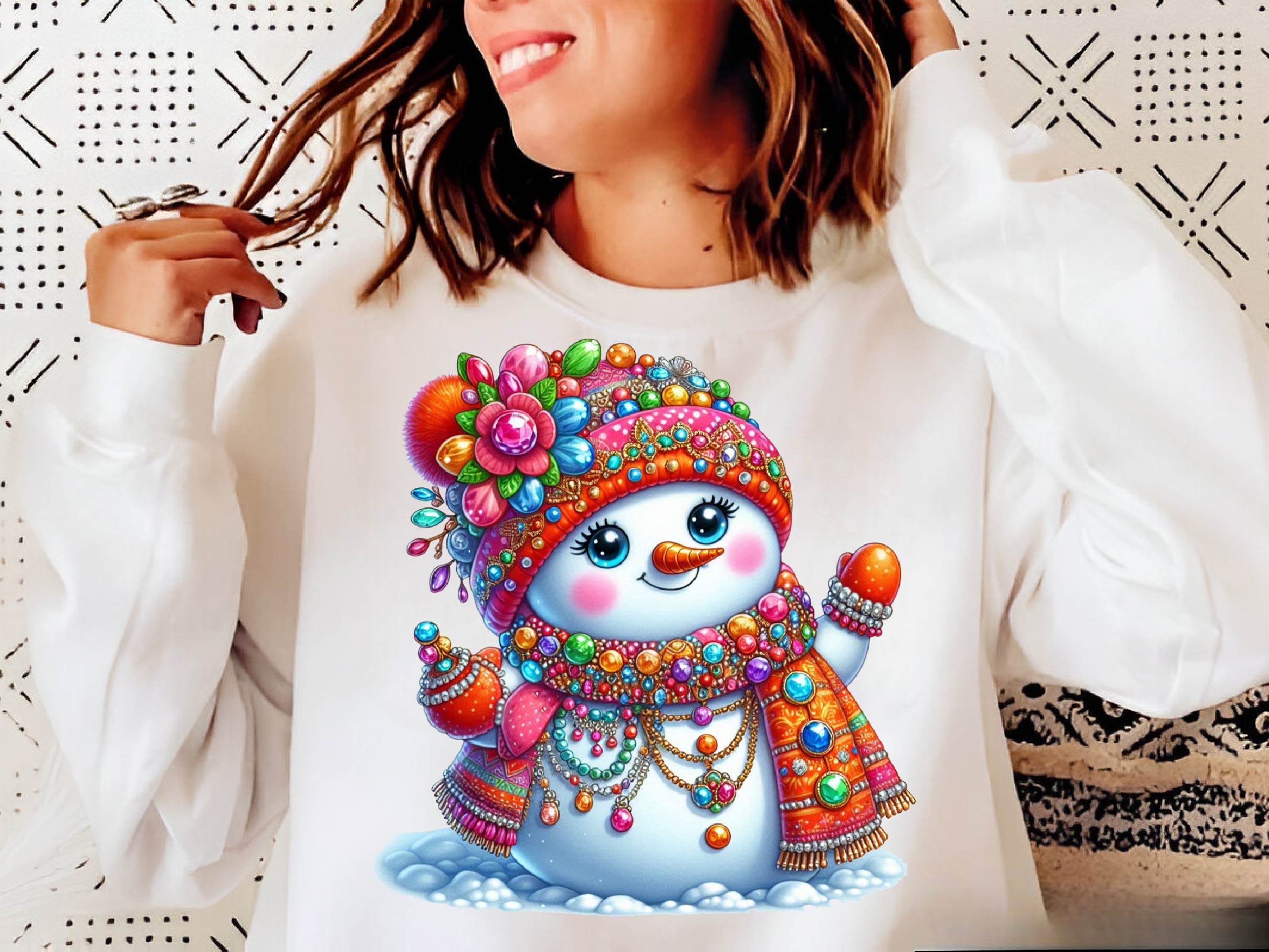 Snowman Christmas Clipart Bundle - CraftNest - Digital Crafting and Art