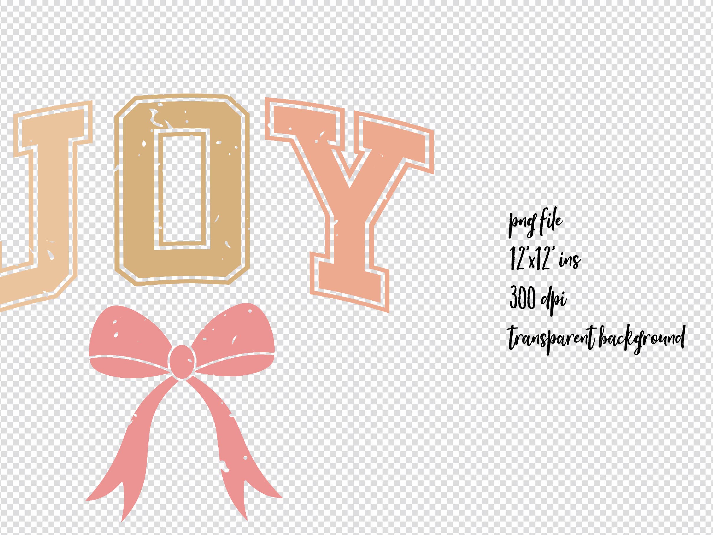 Easter Christian Joy Coquette Clipart Bundle - CraftNest - Digital Crafting and Art