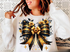 Gold Glitter Coquette Bow Clipart Bundle - CraftNest - Digital Crafting and Art