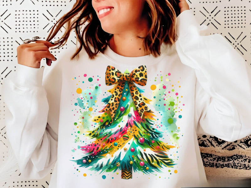 Coquette Christmas Tree Clipart Bundle 3 - CraftNest - Digital Crafting and Art