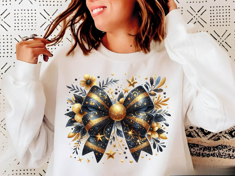 Gold Glitter Coquette Bow Clipart Bundle 3 - CraftNest - Digital Crafting and Art