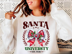 Santa University Merry Christmas Clipart Bundle - CraftNest - Digital Crafting and Art