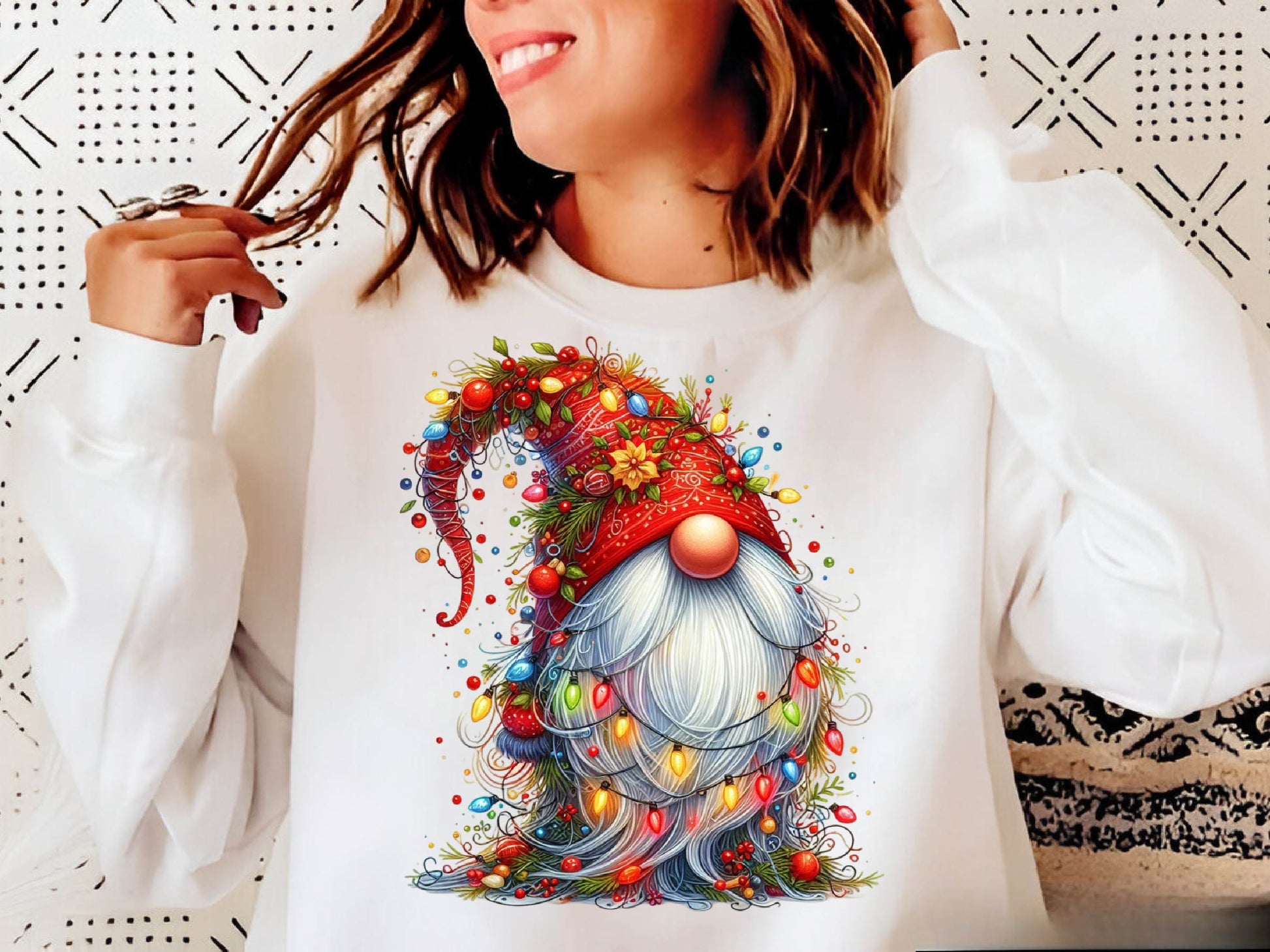 Christmas Gnome Light Clipart Bundle 1 - CraftNest - Digital Crafting and Art