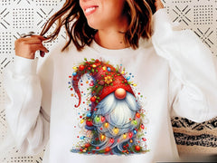 Christmas Gnome Light Clipart Bundle 1 - CraftNest - Digital Crafting and Art