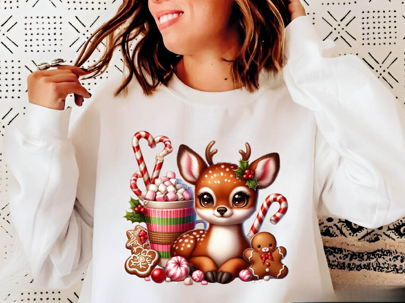 Christmas Deer Clipart Bundle - CraftNest - Digital Crafting and Art