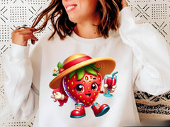 Cute Strawberry Clipart Bundle - CraftNest - Digital Crafting and Art