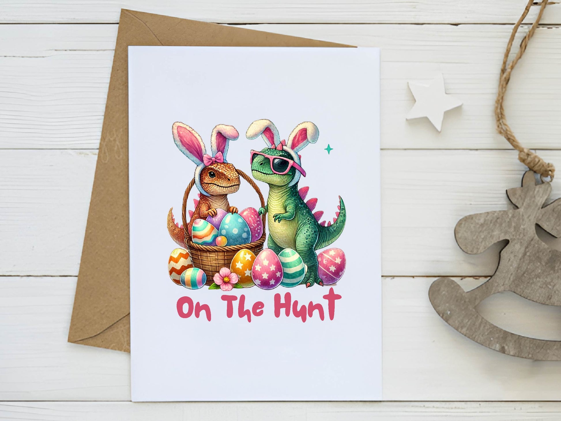 Dinosaur T Rex Easter Dinosaur T Rex Clipart Bundle - CraftNest - Digital Crafting and Art