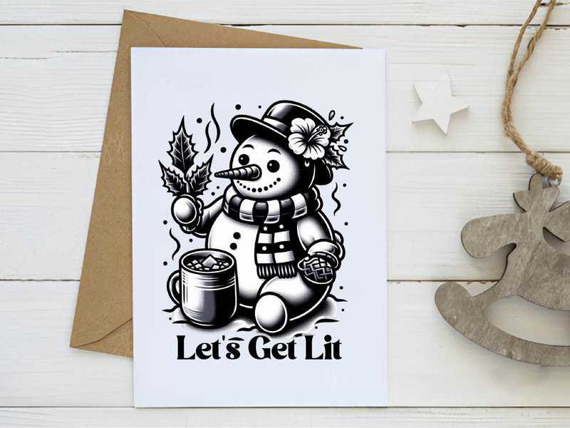 Lets Get Lit Merry Christmas Clipart Bundle - CraftNest - Digital Crafting and Art