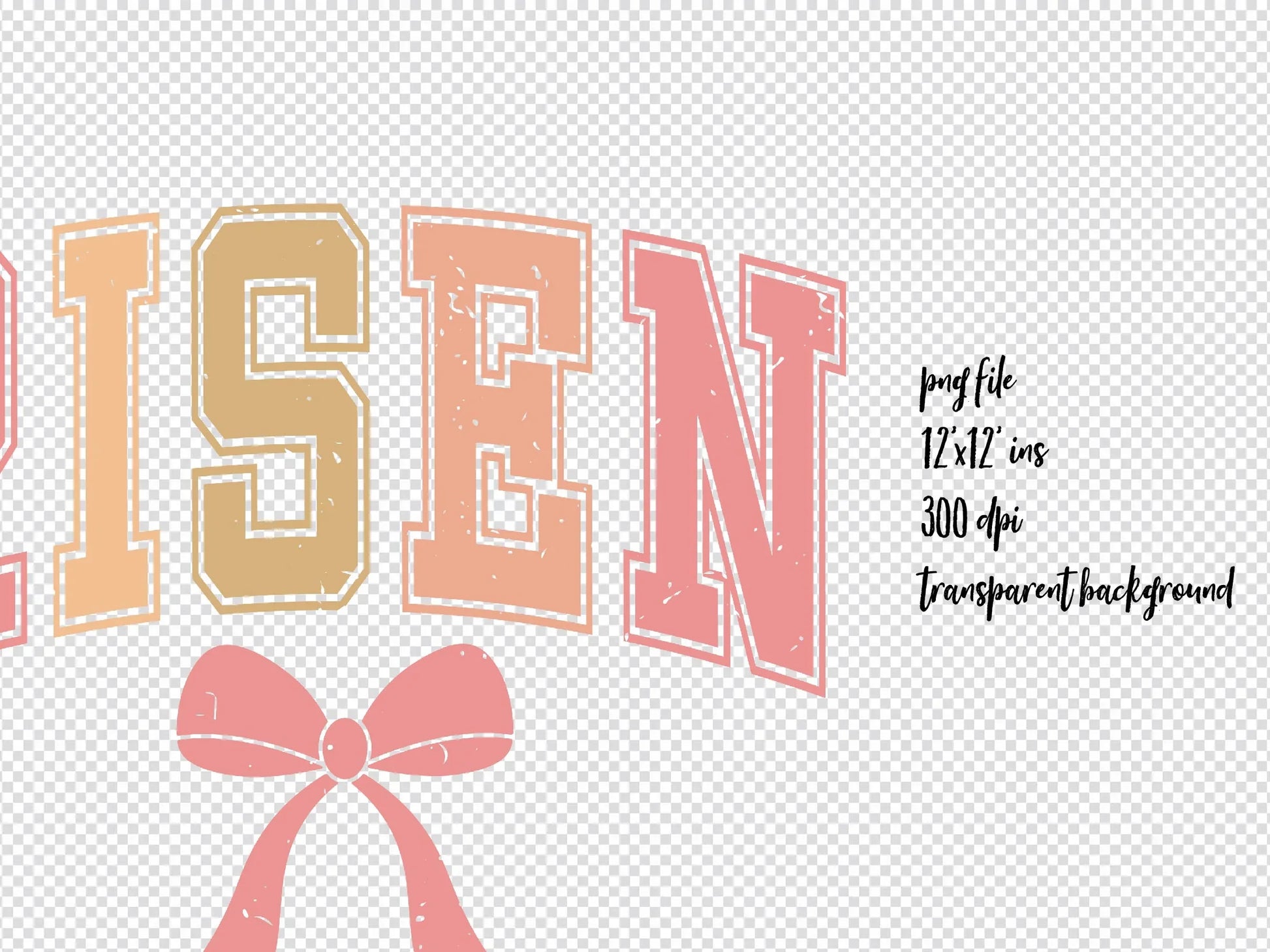 Easter Christian Risen Coquette Clipart Bundle - CraftNest - Digital Crafting and Art