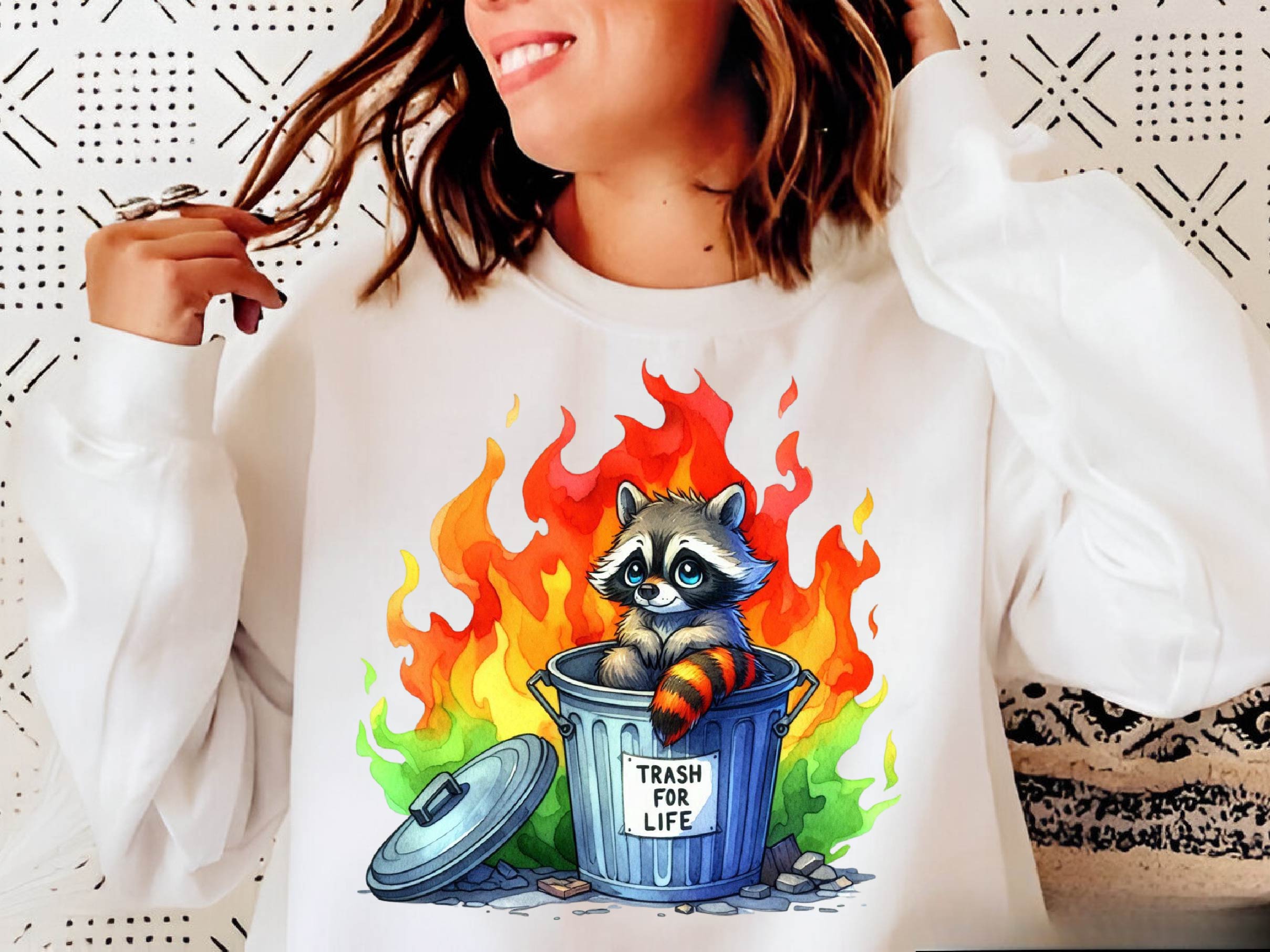 Raccoon Trash 4 Life Clipart Bundle - CraftNest - Digital Crafting and Art