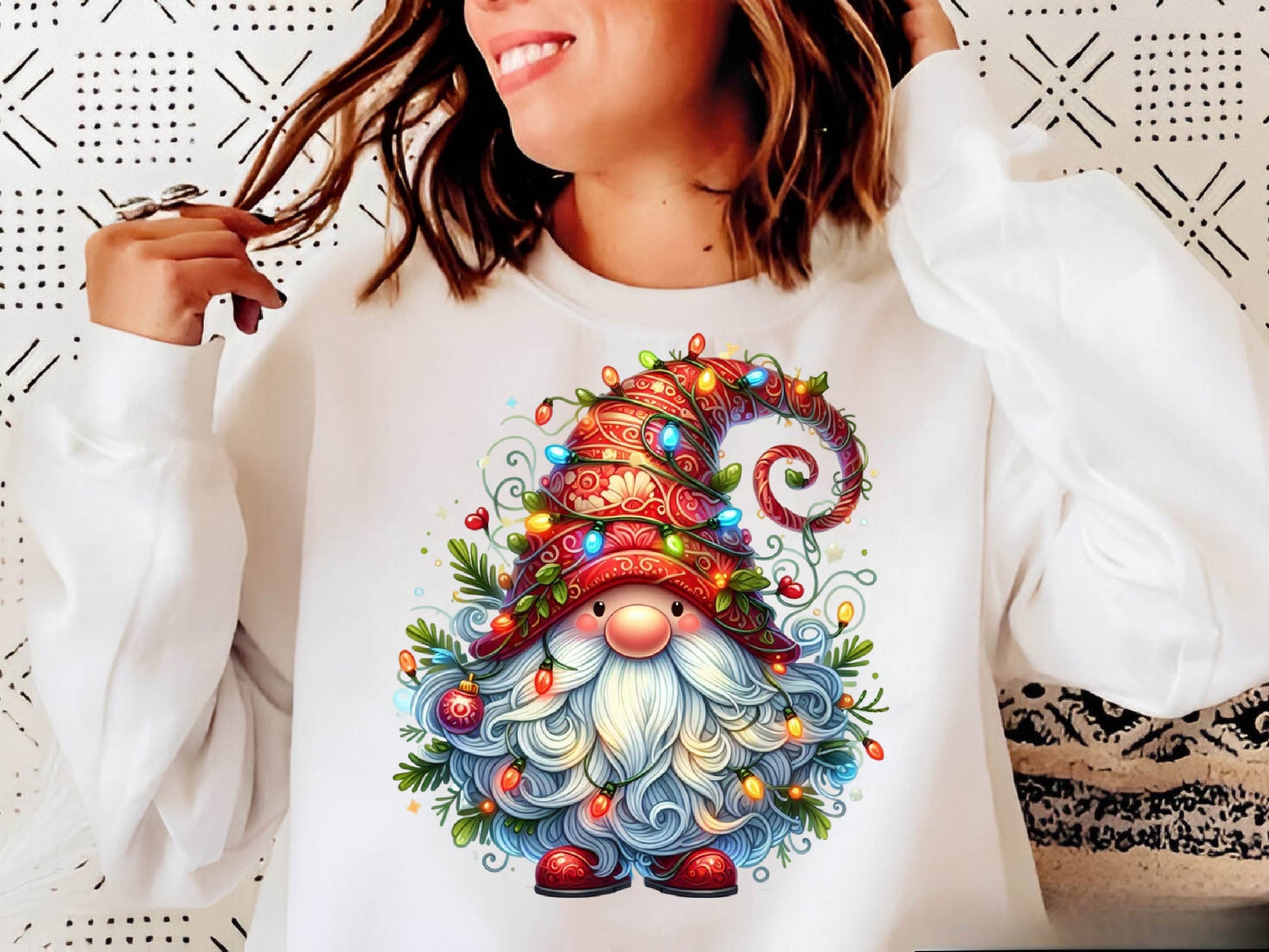 Christmas Gnome Light Clipart Bundle - CraftNest - Digital Crafting and Art