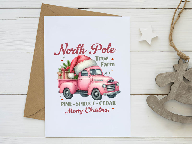 North Pole Christmas Tree Farm Christmas Clipart Bundle - CraftNest - Digital Crafting and Art