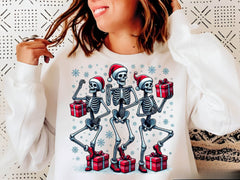 Christmas Dancing Skeletons Clipart Bundle - CraftNest - Digital Crafting and Art
