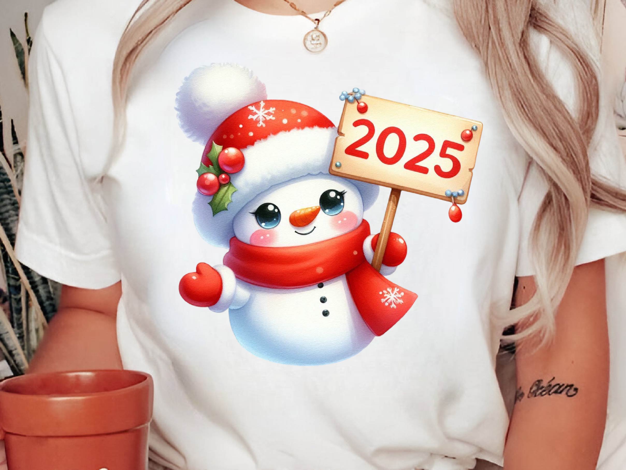 New Year Snowman Clipart Bundle 2 - CraftNest - Digital Crafting and Art