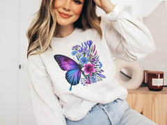 Butterfly Flowers Clipart Bundle 19 - CraftNest - Digital Crafting and Art