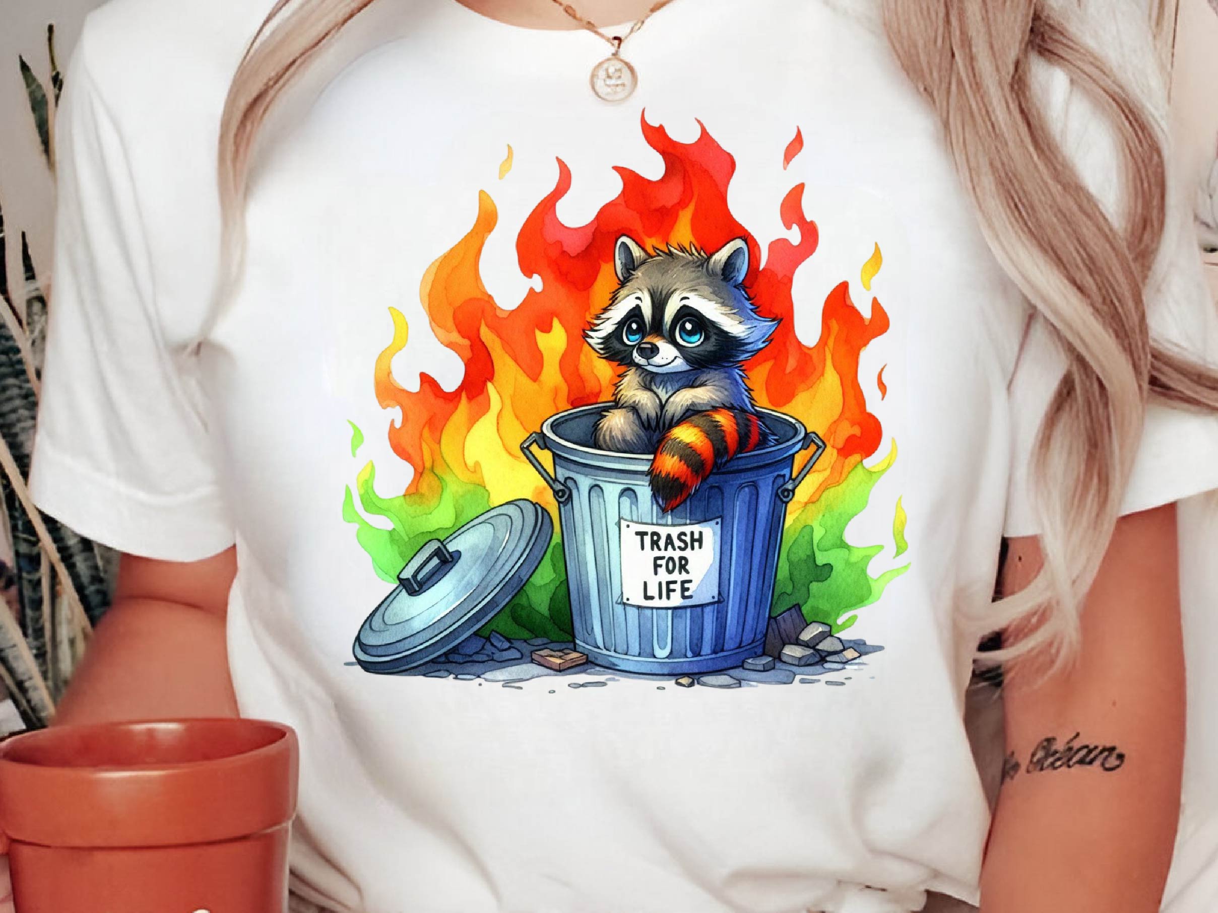 Raccoon Trash 4 Life Clipart Bundle - CraftNest - Digital Crafting and Art