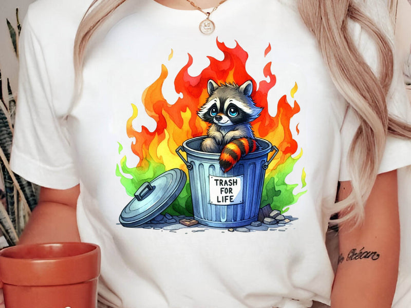 Raccoon Trash 4 Life Clipart Bundle - CraftNest - Digital Crafting and Art