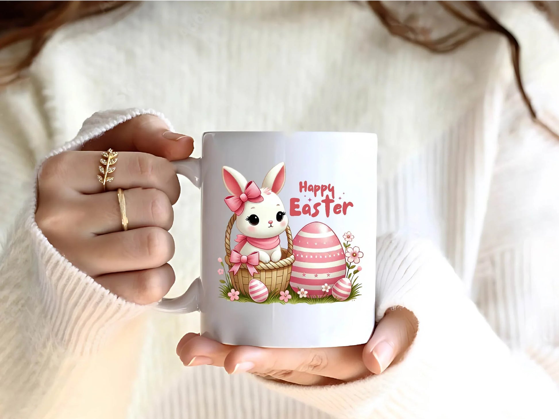 Happy Easter Rabbit Clipart Bundle - CraftNest - Digital Crafting and Art