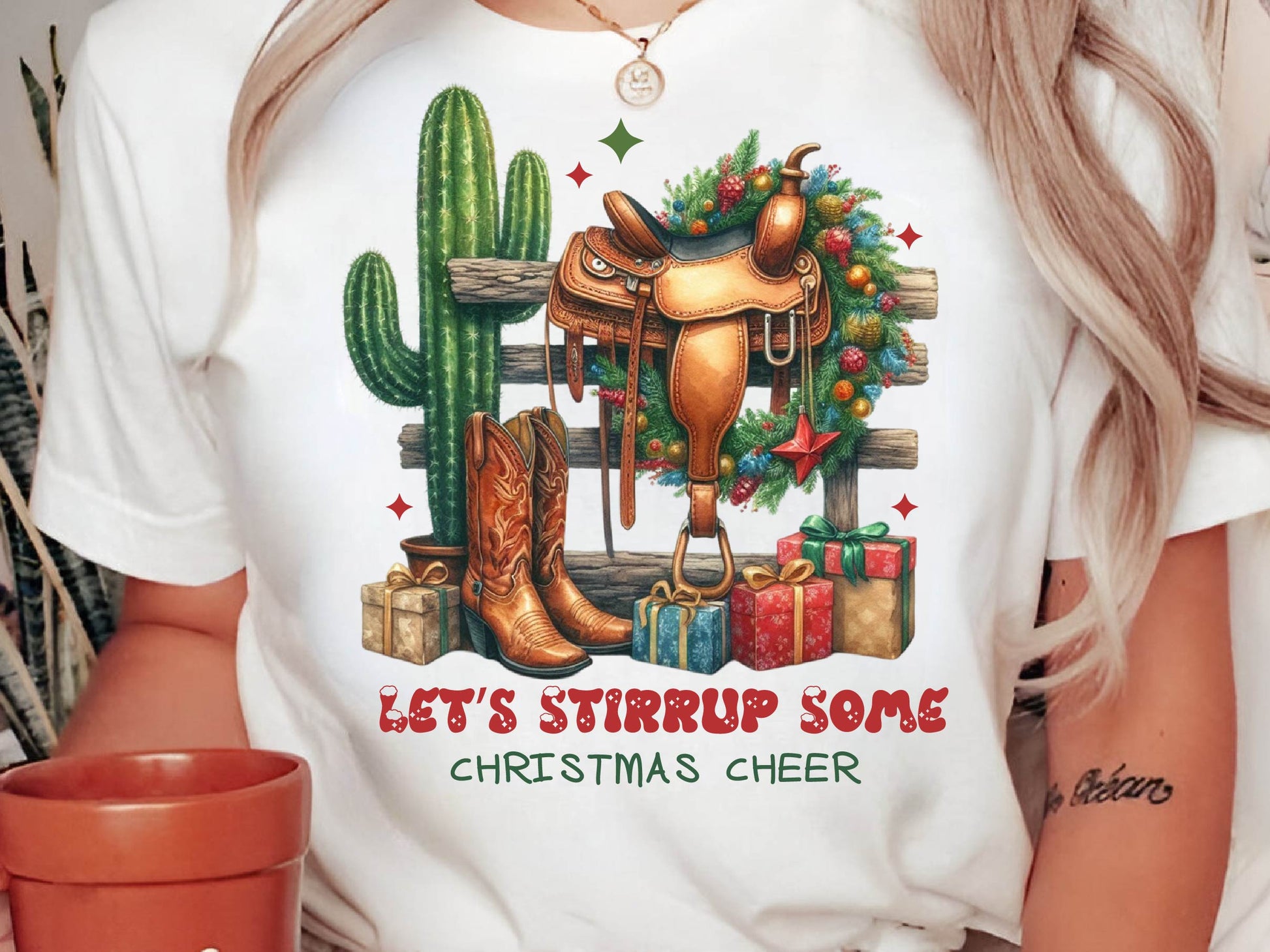 Let's Stirrup Some Christmas Cheer Clipart Bundle - CraftNest - Digital Crafting and Art