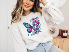 Butterfly Flowers Clipart Bundle 4 - CraftNest - Digital Crafting and Art