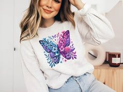 Butterfly Flowers Clipart Bundle 25 - CraftNest - Digital Crafting and Art