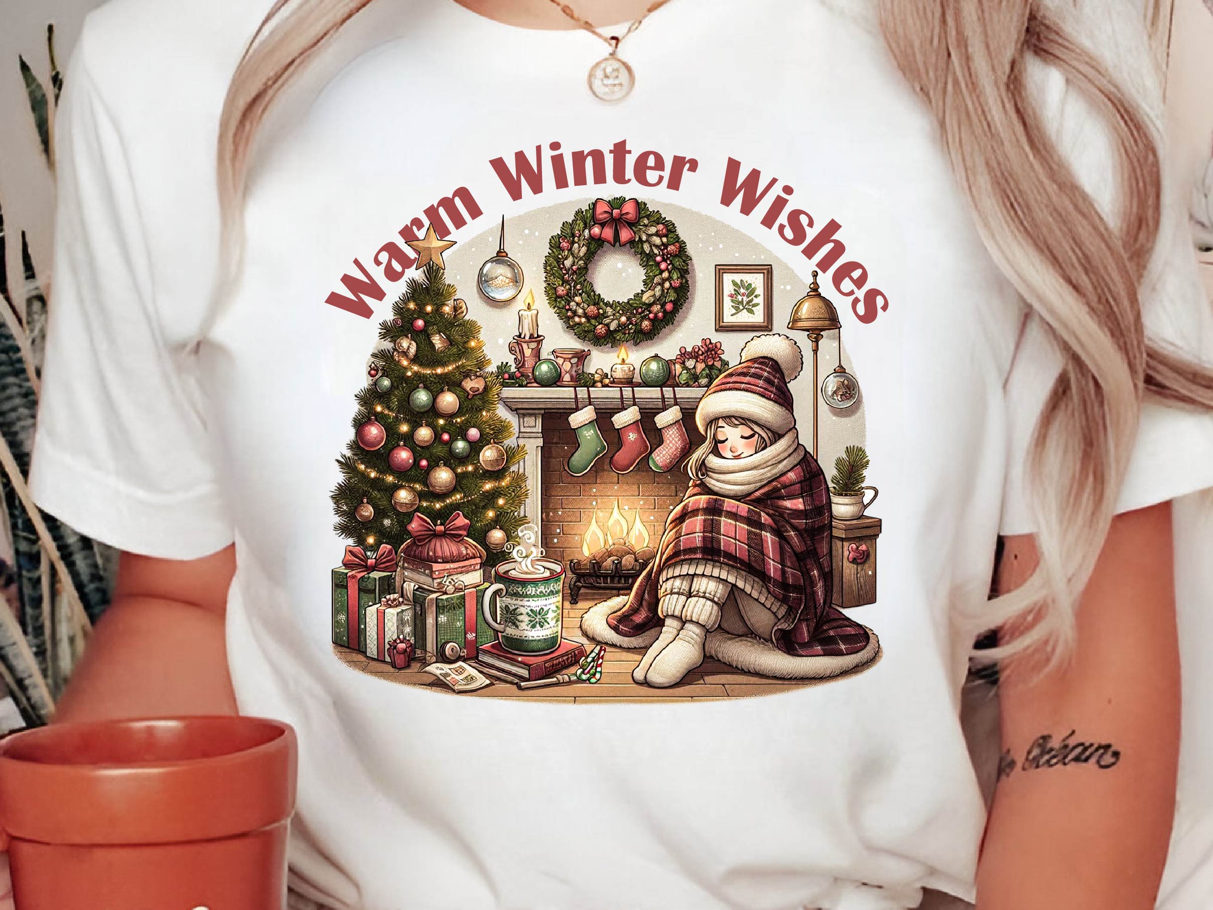 Vintage Christmas Winter Clipart Bundle - CraftNest - Digital Crafting and Art