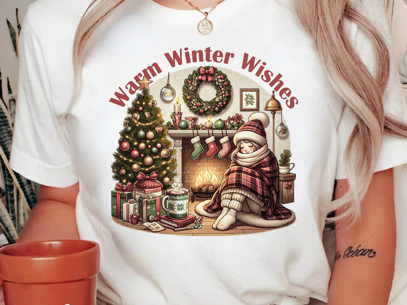 Vintage Christmas Winter Clipart Bundle - CraftNest - Digital Crafting and Art