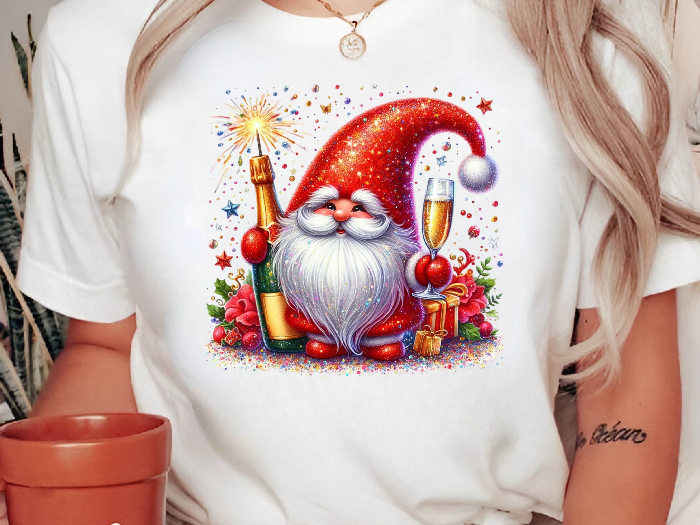 New Year Gnomes Clipart Bundle 2 - CraftNest - Digital Crafting and Art